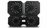 DeepCool MULTI CORE X6 laptop cooling pad 39.6 cm (15.6") Black