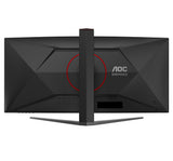 AOC G4 CU34G4 computerskærm 86,4 cm (34") 3440 x 1440 pixel Wide Quad HD LED Sort, Rød