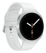 Samsung Galaxy Watch 8 3,3 cm (1.3") AMOLED 40 mm Digital 438 x 438 pixel Berøringsskærm Sølv Wi-Fi GPS (satellit)