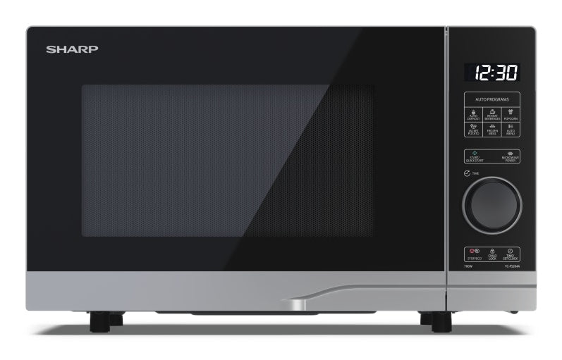 SHARP YC-PS204AE-S Mikrobølgeovn Fritstående 700W 20 liter Sølv