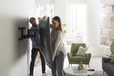 SANUS TV WALL MOUNT 47-90 INCH EXTENDS 25 2,29 m (90") Sort