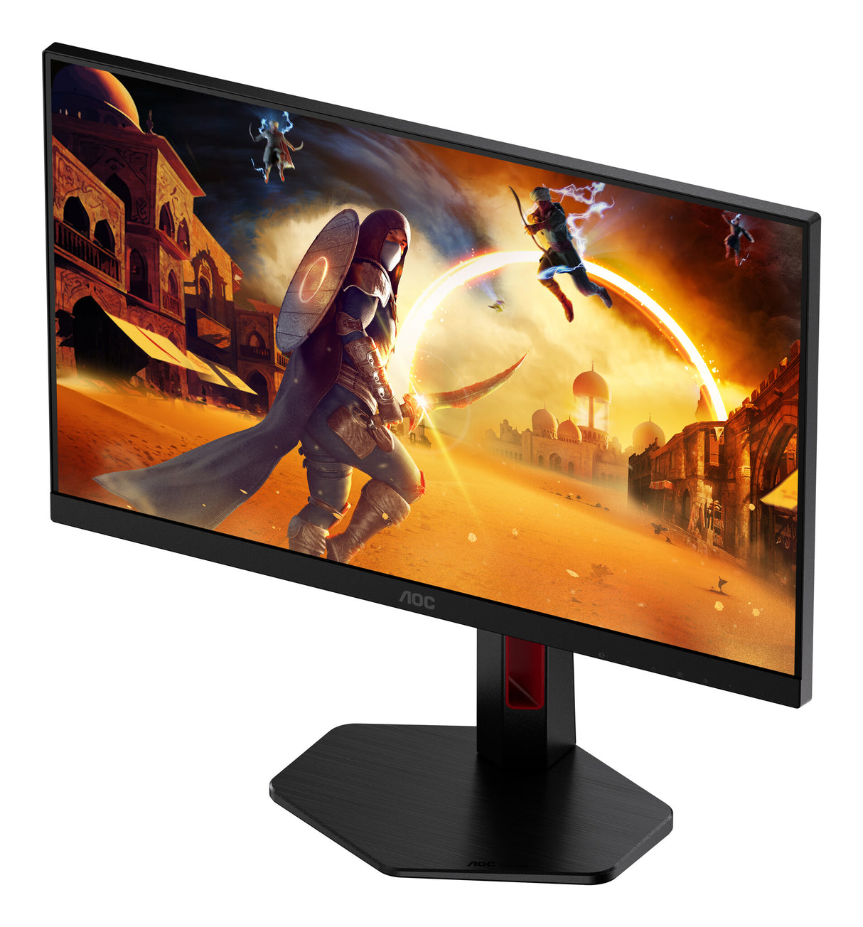 AOC G4 24G4ZR computerskærm 60,5 cm (23.8") 1920 x 1080 pixel Fuld HD LED Sort, Rød