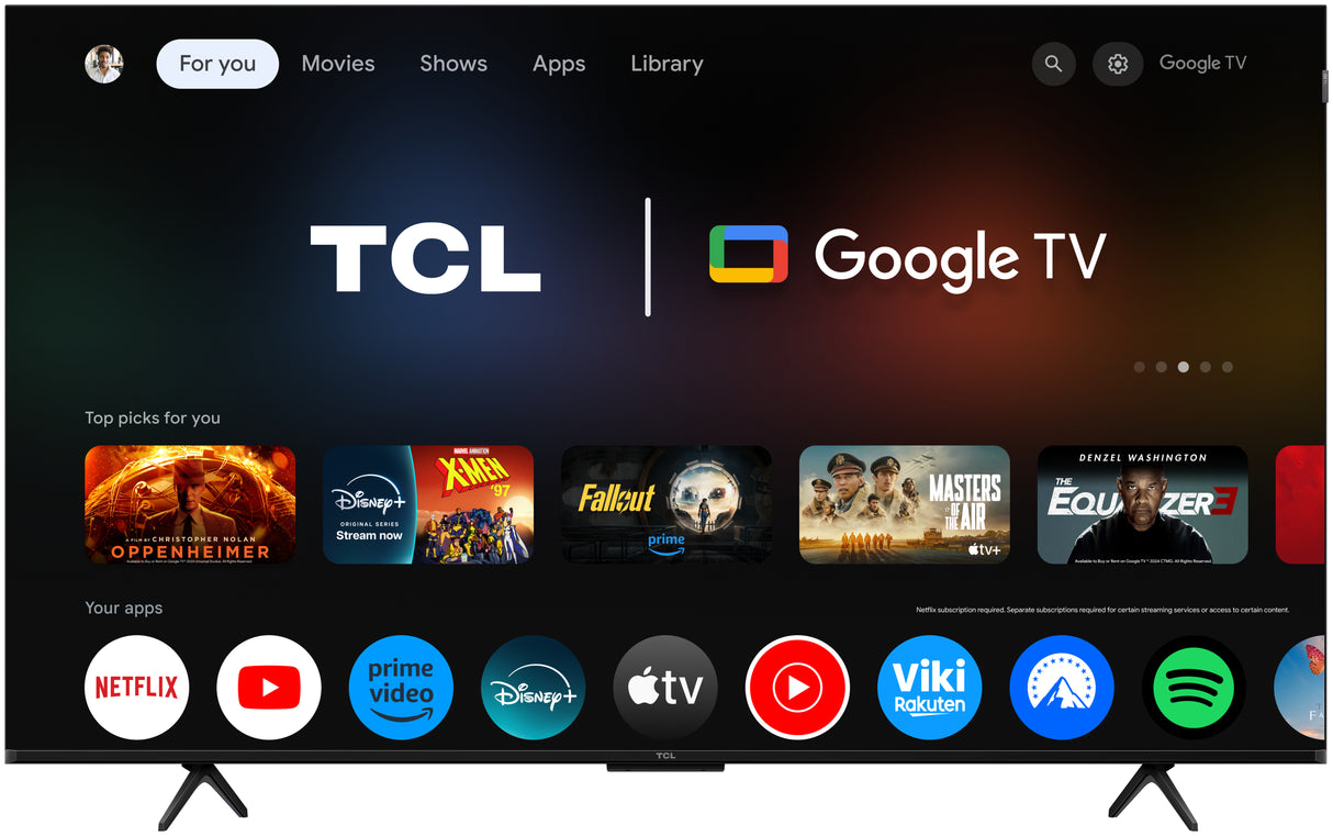 TCL 75P8L QLED Google TV
