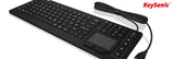 KeySonic KSK-6231INEL keyboard USB QWERTZ German Black