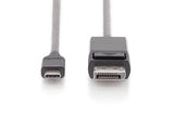 Digitus USB-C 3.2 Gen2 adapter / converter cable, USB-C - DP