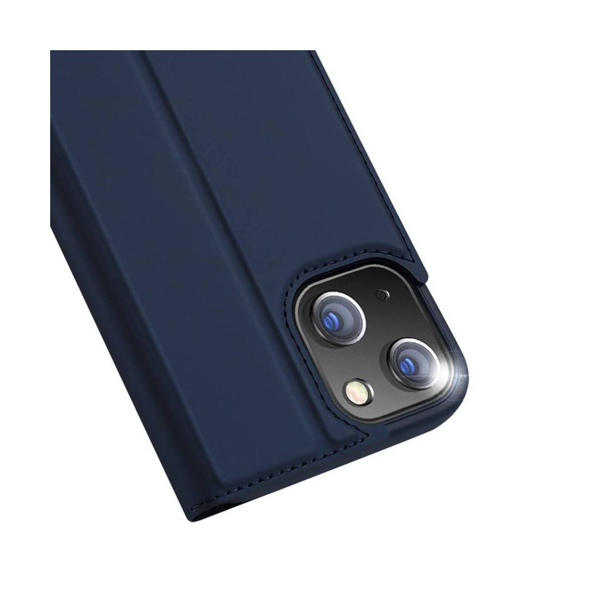 DUX DUCIS iPhone 13/14 cover med kortplads og klap - blå