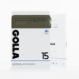 Golla 601658 taske og etui til laptop 38,1 cm (15") Grøn