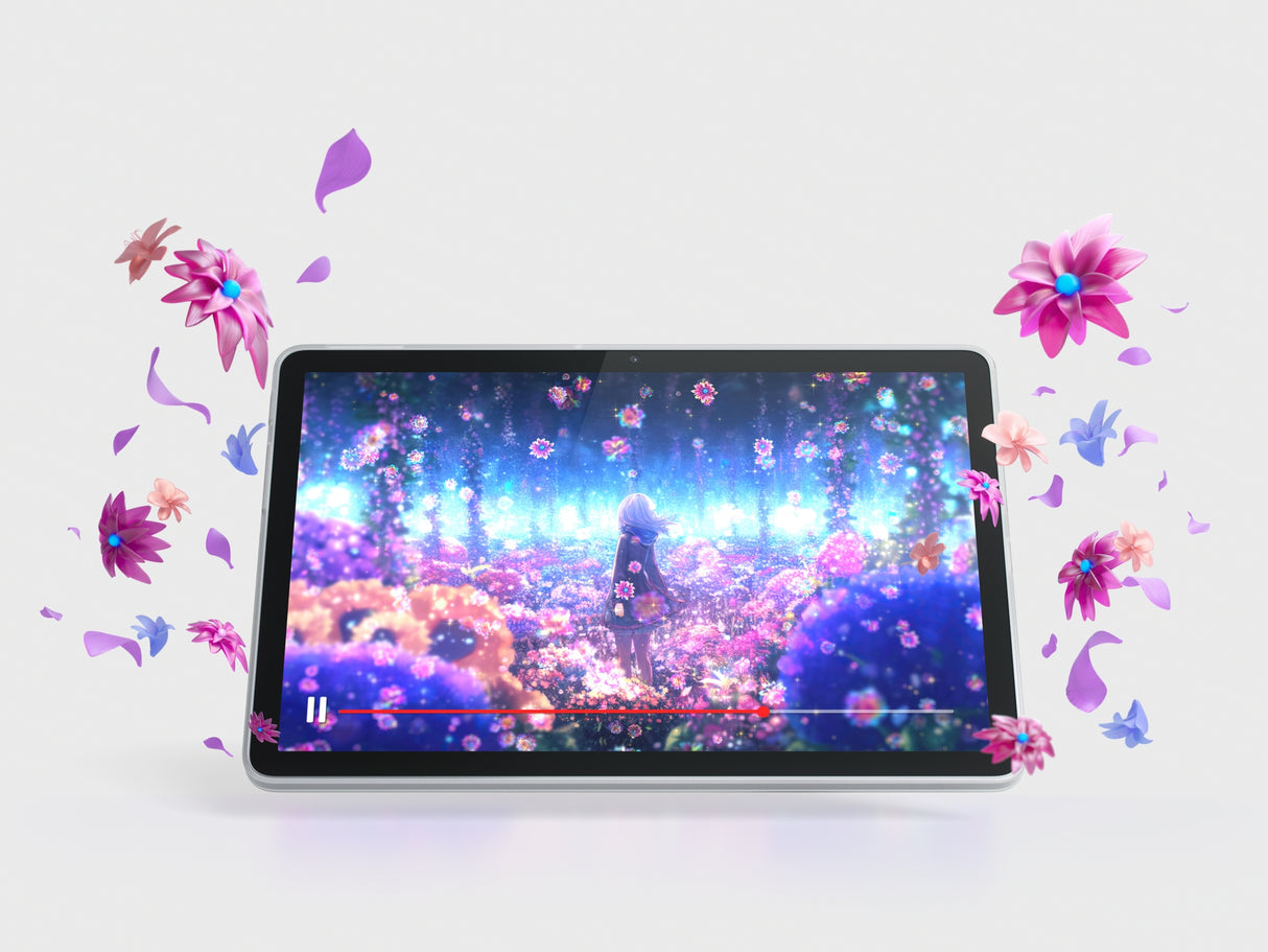 Lenovo Tab Mediatek 128 GB 25,6 cm (10.1") 4 GB Wi-Fi 5 (802.11ac) Android 14 Grå