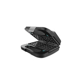 Cecotec 04309 sandwichtoaster 1000 W Sort, Satin stål