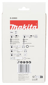 Makita E-22903 Impact Black Slagtoppe og Bitssæt 30-dele