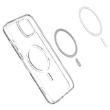 Spigen ACS04904 mobiltelefon etui 17 cm (6.7") Cover Kulfiber, Transparent