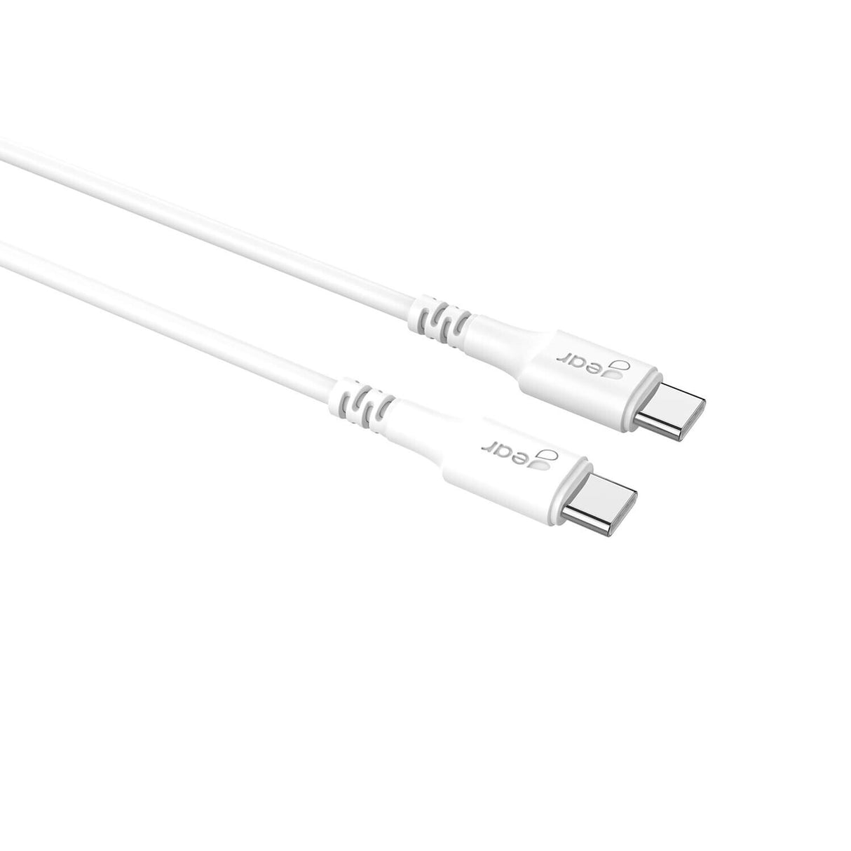 Gear Ladekabel USB-C til USB-C 2.0 3m Kabel Hvid