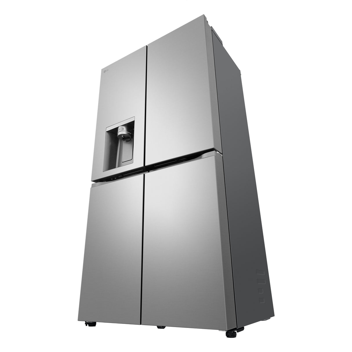 LG GML960PYFE side-by-side køle-fryseskab Fritstående 637 L Sølv