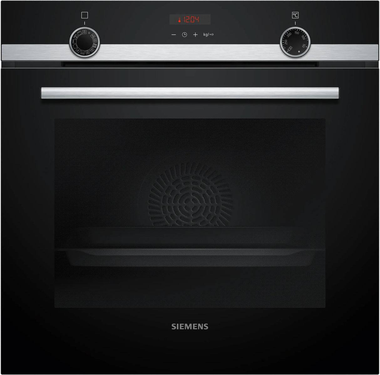 Siemens iQ300 HQ574AER3 ovn 71 L Sort, Rustfrit stål