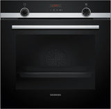 Siemens iQ300 HQ574AER3 ovn 71 L Sort, Rustfrit stål