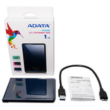 ADATA HV620S ekstern harddisk 1 TB 2.5" Micro-USB B 3.2 Gen 1 (3.1 Gen 1) Blå
