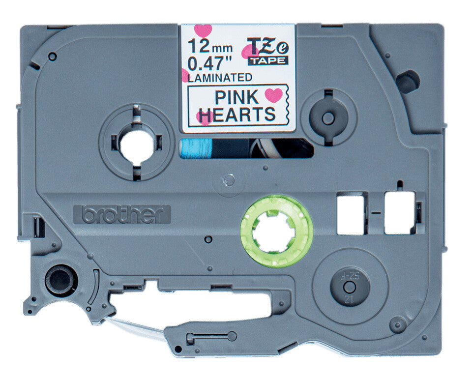 Brother TZE-MPPH31 etiketbånd Sort på pink