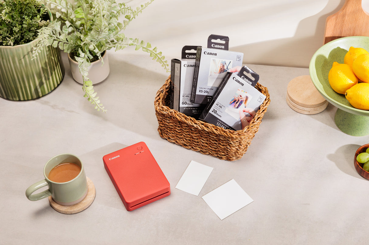 Canon SELPHY QX20 WH fotoprinter Farvesublimation 287 x 287 dpi 2.8" x 3.3" (7.2x8.5cm) Wi-Fi