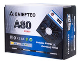 Chieftec CTG-750C enhed til strømforsyning 750 W 24-pin ATX ATX Sort