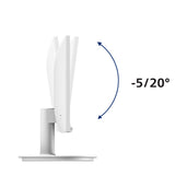 Philips V Line 241V8AW/00 computerskærm 60,5 cm (23.8") 1920 x 1080 pixel Fuld HD LCD Hvid