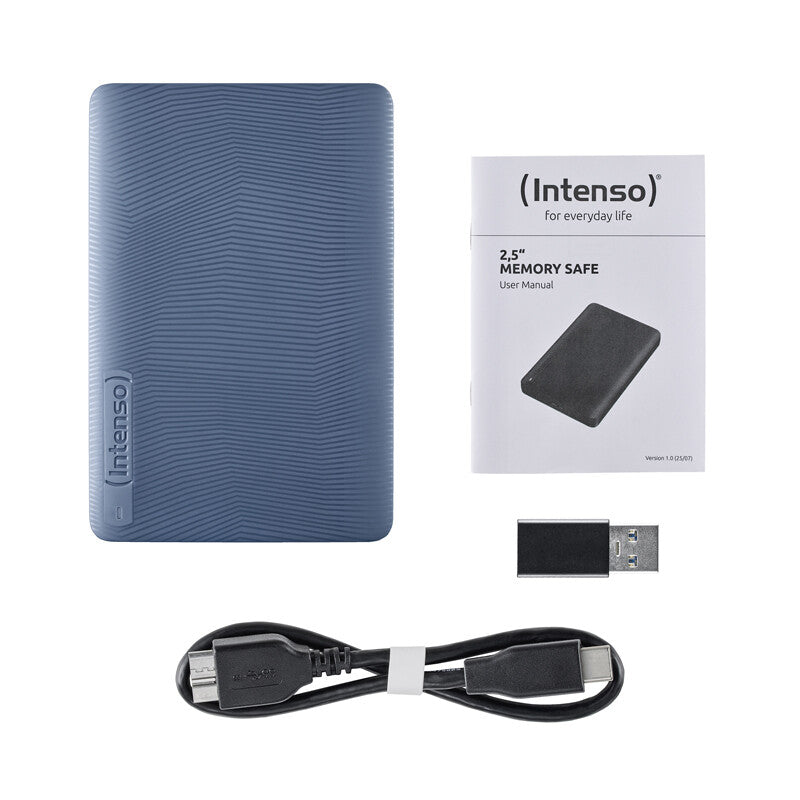 Intenso Memory Safe external hard drive 1 TB, blue
