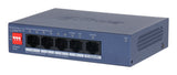 Dahua Technology CS4005-4ET1GT-36 netværksswitch Administreret L2 Gigabit Ethernet (10/100/1000) Strøm over Ethernet (PoE) Blå