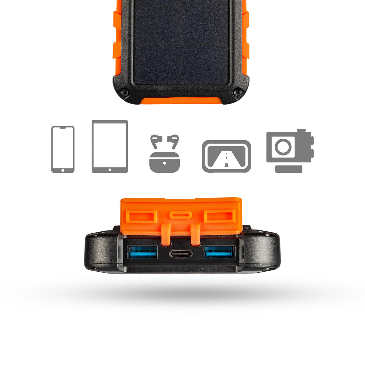 Xtorm Solar Charger 10.000 mAh, IP65 powerbank med solceller