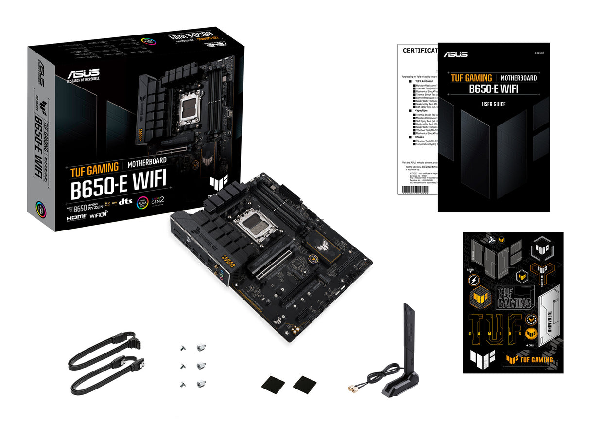 ASUS TUF GAMING B650-E WIFI AMD B650 Sokkel AM5 ATX