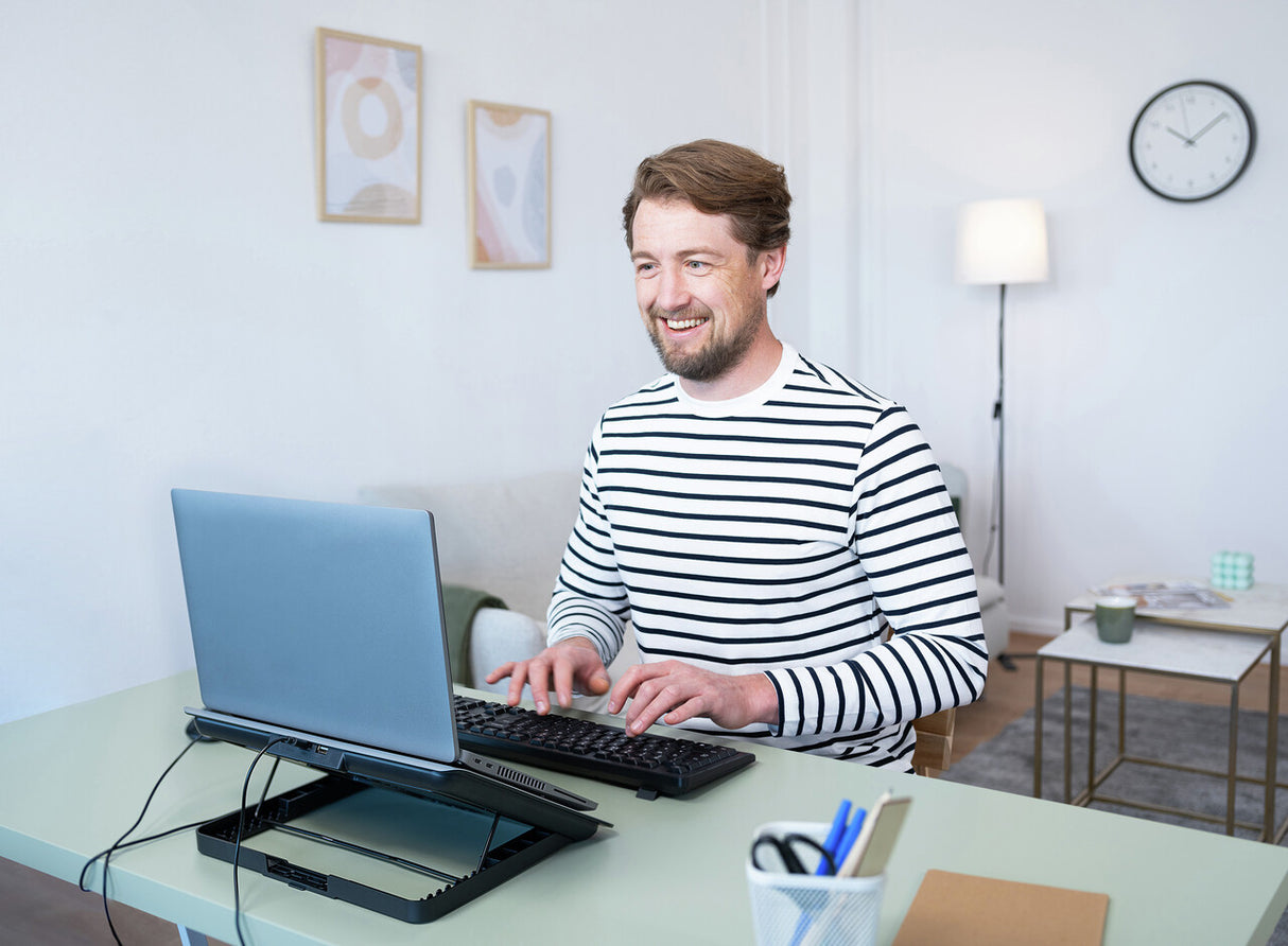 Trust Exto køling til laptop Grå