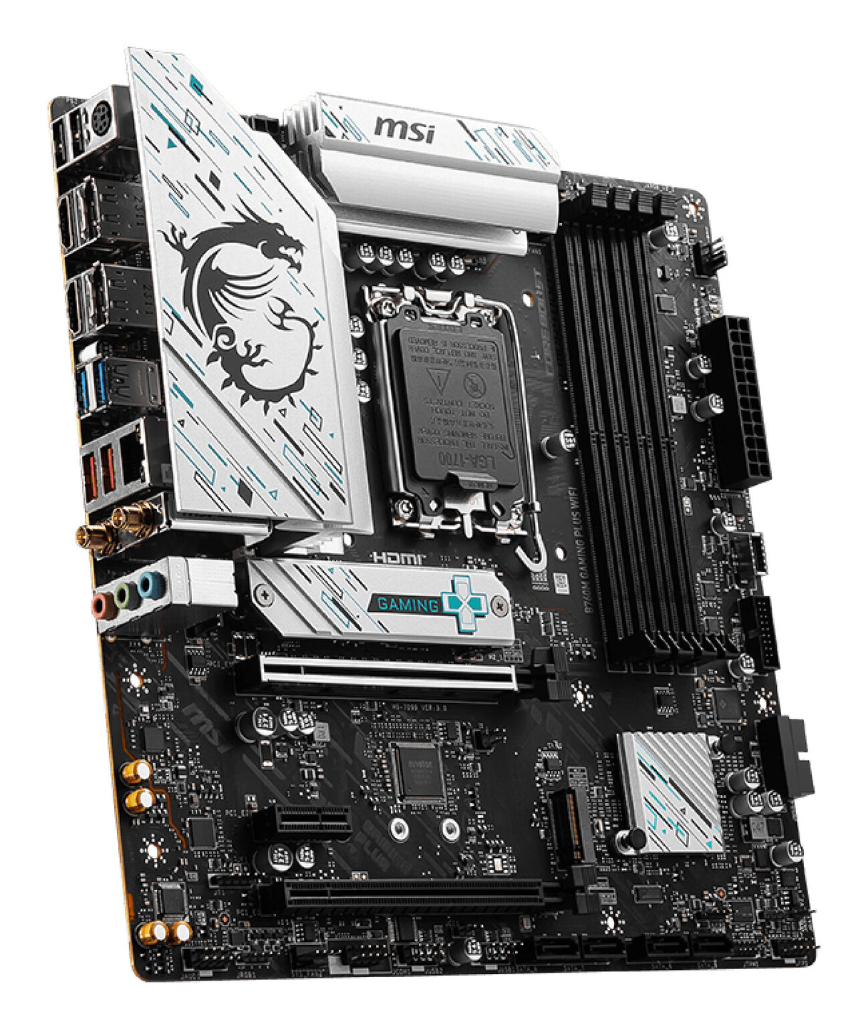 MSI B760M GAMING PLUS WIFI bundkort Intel B760 LGA 1700 micro ATX