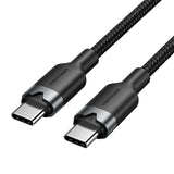 Vention TRDB USB-kabel USB 2.0 1 m USB C 0,48 Gbit/sek. 60 W Sort