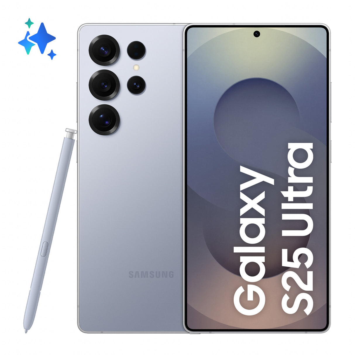 Samsung Galaxy S25 Ultra Dual Sim 12GB RAM 512GB Titanium Silver Blue EU