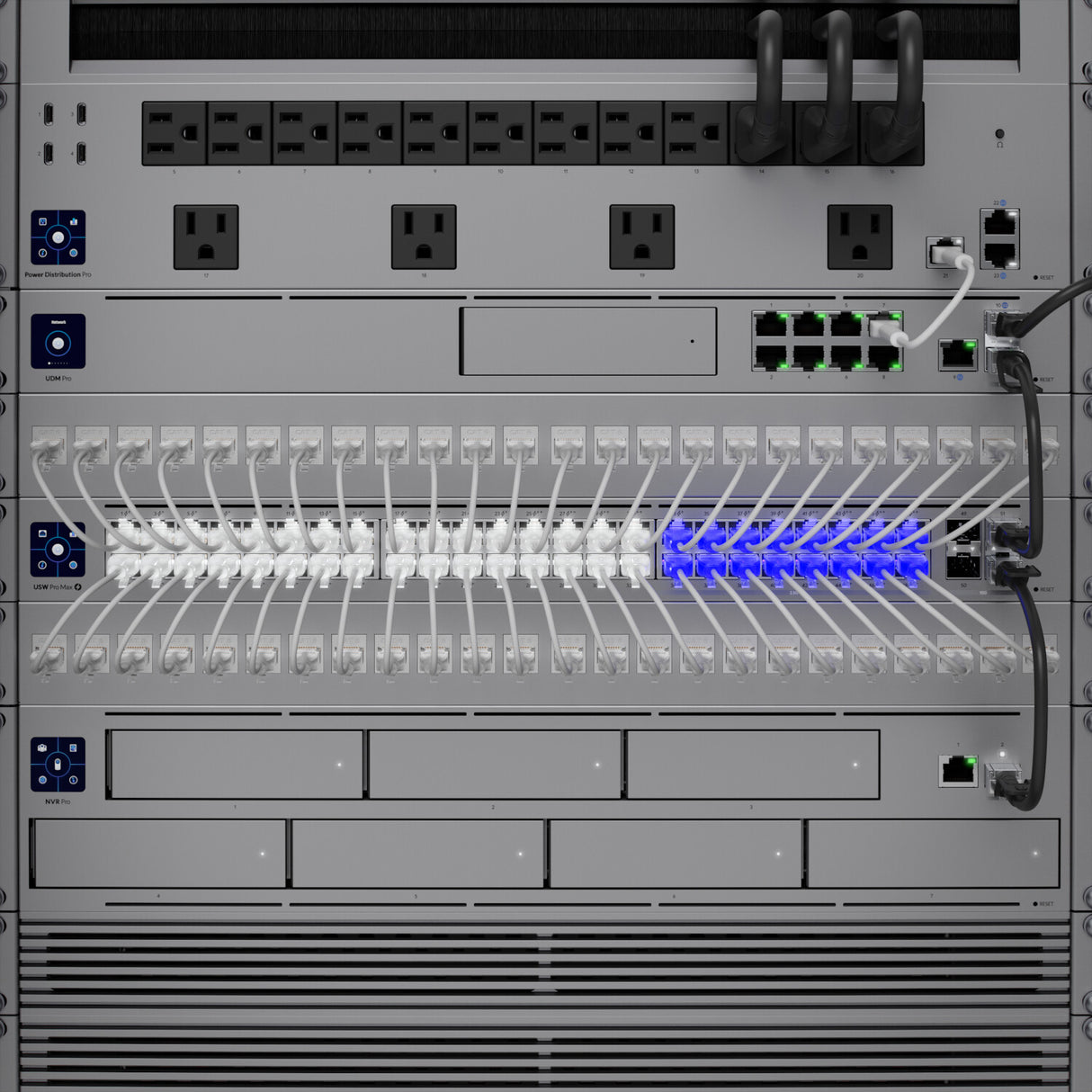 Ubiquiti Pro Max 48 L3 2.5G Ethernet (100/1000/2500) 1U Grå