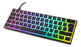 Deltaco Gaming DK475 60% mechanical keyboard, black