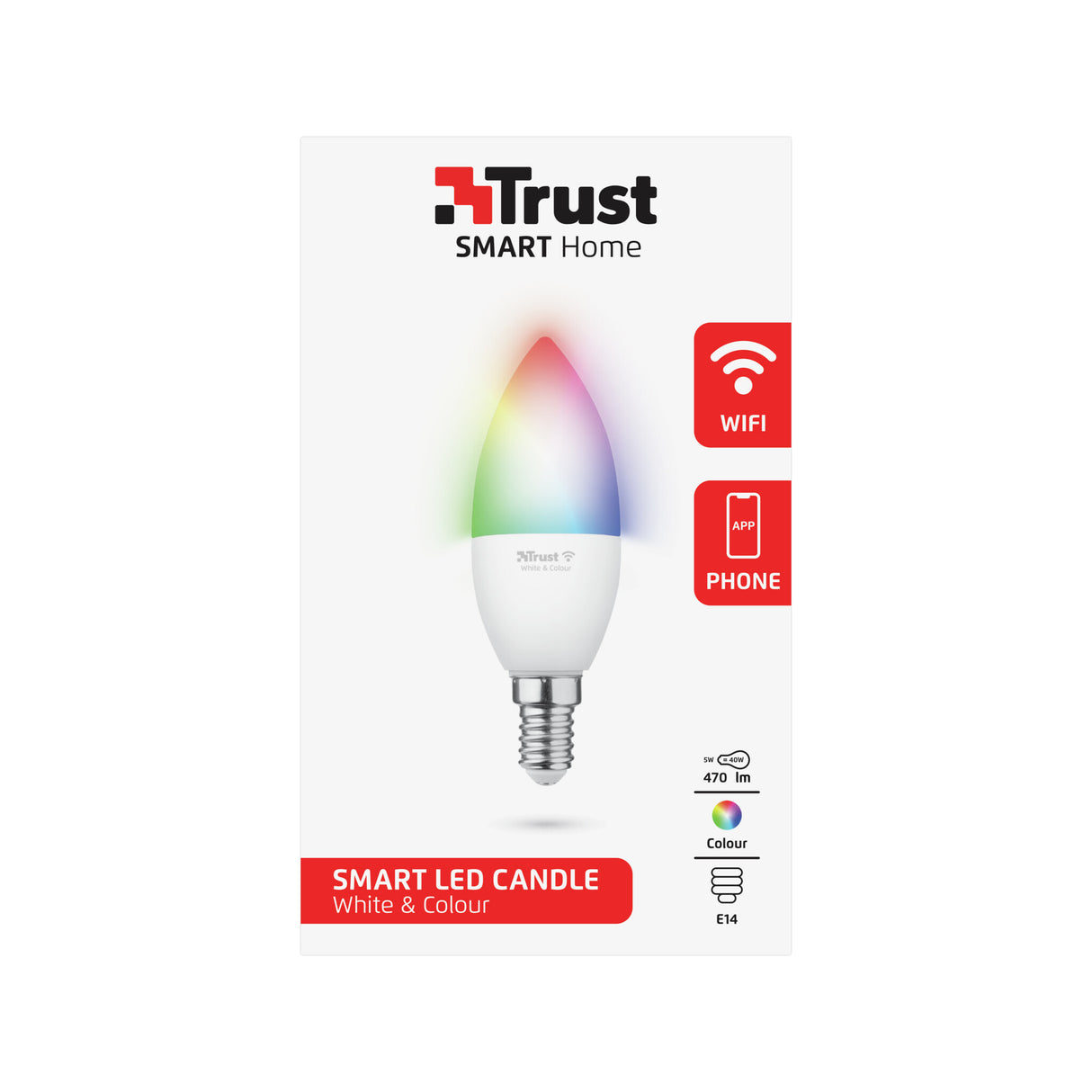 Trust 71280 intelligent belysning Smart pære Wi-Fi