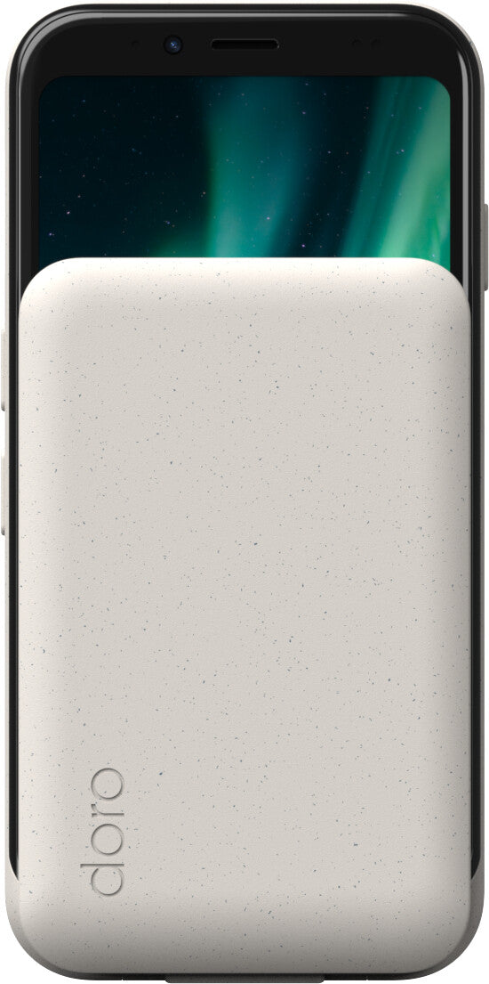 Doro Aurora 21 11,4 cm (4.5") Dual SIM Android 14 4G USB Type-C 4 GB 64 GB 3000 mAh Hvid
