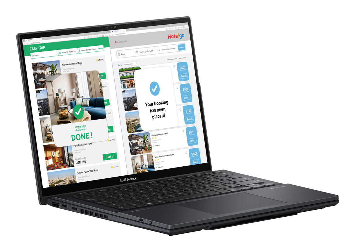 ASUS Zenbook Duo UX8406CA-PZ009W Intel Core Ultra 9 285H Hybrid (2-i-1) 35,6 cm (14") Berøringsskærm 3K 32 GB LPDDR5x-SDRAM 2 TB SSD Wi-Fi 7 (802.11be) Windows 11 Home Grå