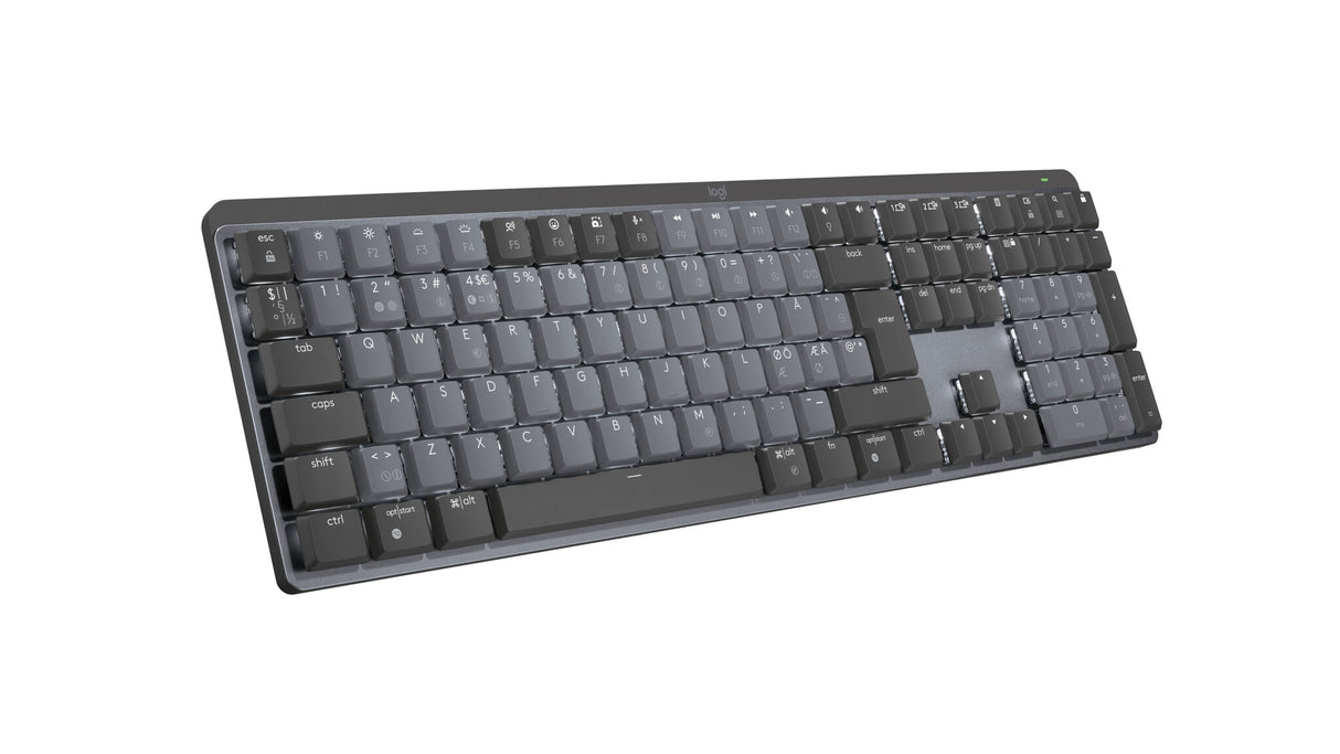 Logitech 920-010753 tastatur Kontor RF trådløs + Bluetooth QWERTY Nordisk Grafit