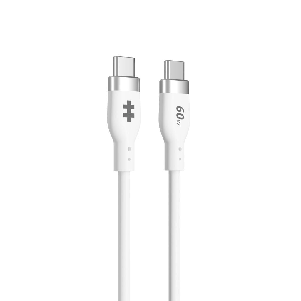 HYPER HyperJuice USB-kabel USB 2.0 1,5 m USB C 60 W Hvid