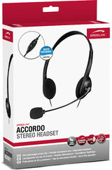 SPEEDLINK ACCORDO Headset Ledningsført Opkald/musik Sort