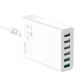 BlitzWolf BW-S15 oplader til mobil enhed Universel Hvid Vekselstrøm Hurtig opladning Indendørs