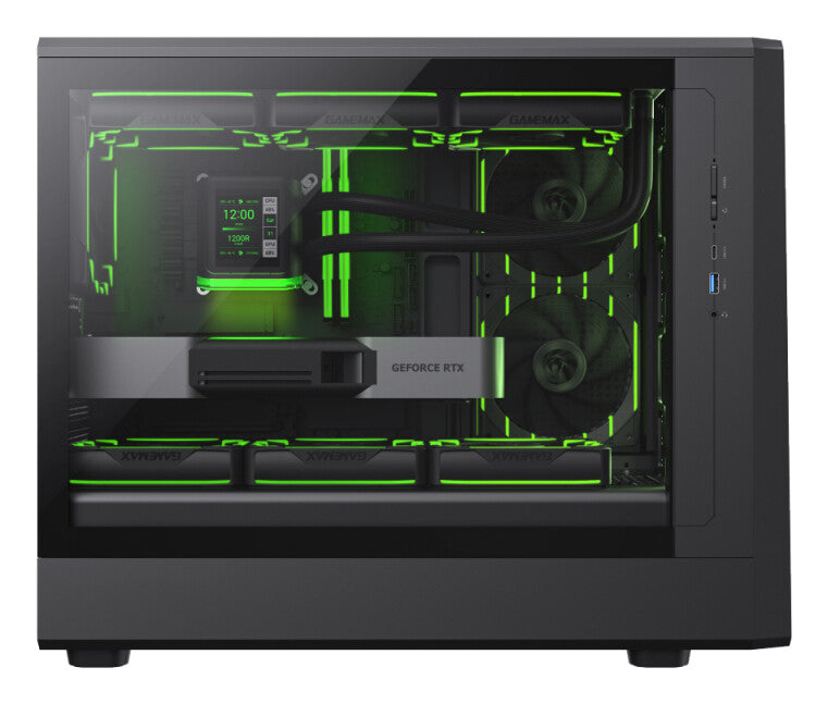 GameMax CLAW 360 BK Micro Tower Sort