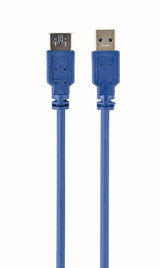 Gembird 3m USB 3.0 A M/FM USB-kabel USB 3.2 Gen 1 (3.1 Gen 1) USB A Blå