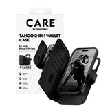 PanzerGlass CARE by Feature Case Tango Two-in-One Wallet w. MagSafe iPhone 17 Pro Max Beskyttelsescover Sort