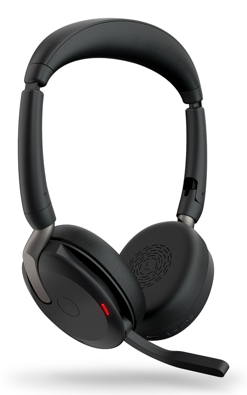 Jabra Evolve2 65 Flex UC Stereo Trådløs Høretelefoner Sort