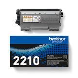 Brother TN-2210 tonerpatron 1 stk Original Sort
