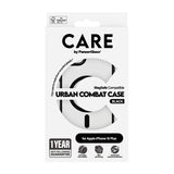 PanzerGlass CARE by ® Flagship Case Transparent Urban Combat m. Sort MagSafe iPhone 15 Plus