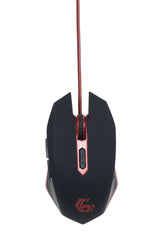Gembird MUSG-001-R mus Spil Ambidextrous USB Type-A 2400 dpi
