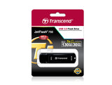 Transcend JetFlash 750, 64GB USB-nøgle USB Type-A 3.2 Gen 1 (3.1 Gen 1) Sort