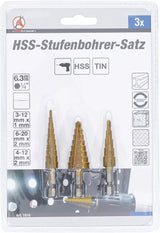 BGS technic HSS Step Drill Set